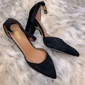 Black Suede Heels